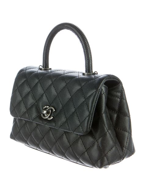 chanel coco handle lizard price 2017|chanel coco handle price list.